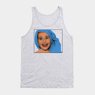 Young Girl Pop Art Tank Top